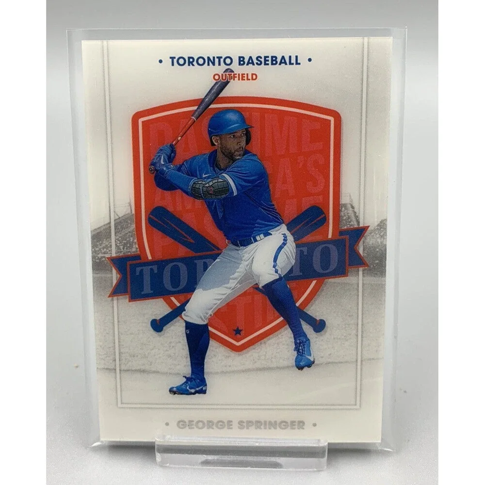 2021 Panini Chronicles Baseball George‎ Springer Americas Past time Toronto